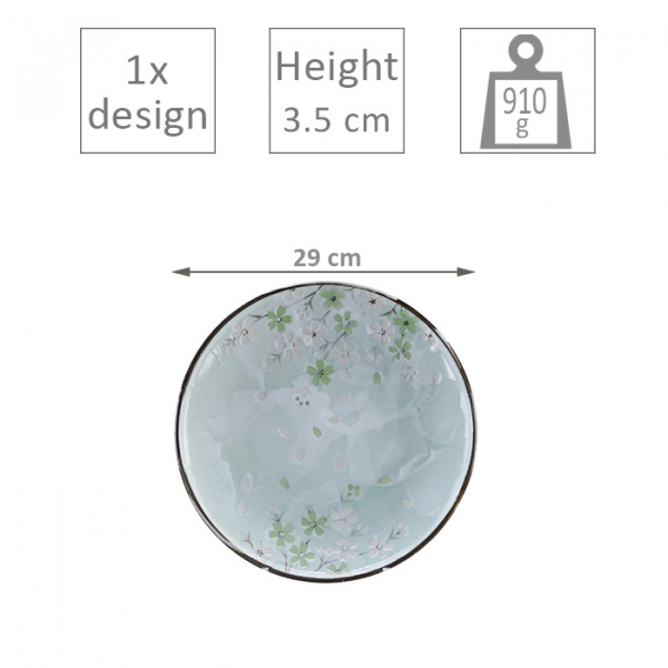 Green Cosmos Teller bei Tokyo Design Studio (Bild 5 von 5)