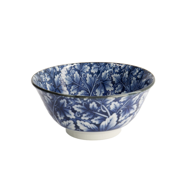 TDS, Schale, Hana Blue Mixed Bowls, Ø 14,8 x 6,8 cm 550 ml, Dami Botan, Art Nr. 16521