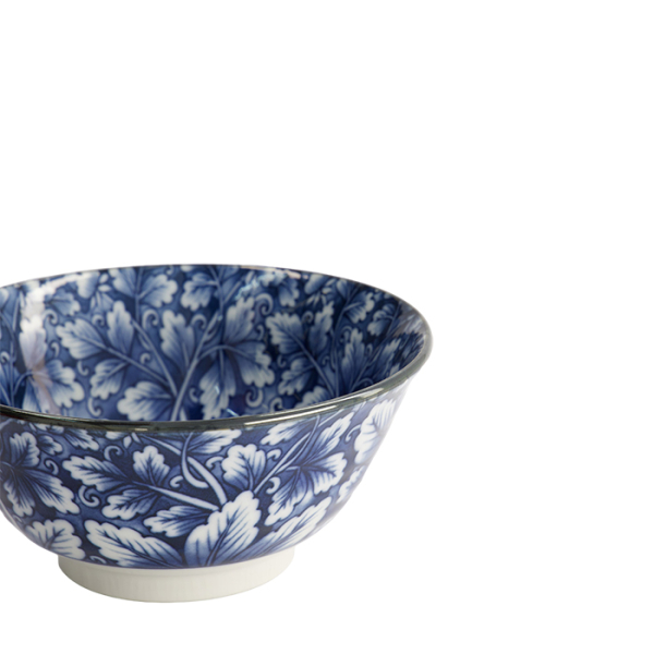 TDS, Schale, Hana Blue Mixed Bowls, Ø 14,8 x 6,8 cm 550 ml, Dami Botan, Art Nr. 16521