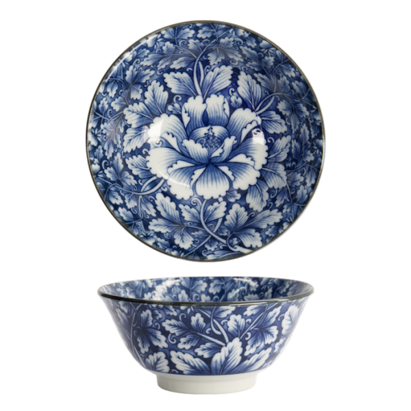 Hana Blue Mixed Bowls Schale bei Tokyo Design Studio (Bild 1 von 6)