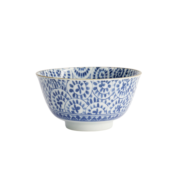 TDS, Bowl, Mixed Bowls, Tako Karakusa, Ø 12.8 x 6.5 cm 400 ml, Item No. 16536
