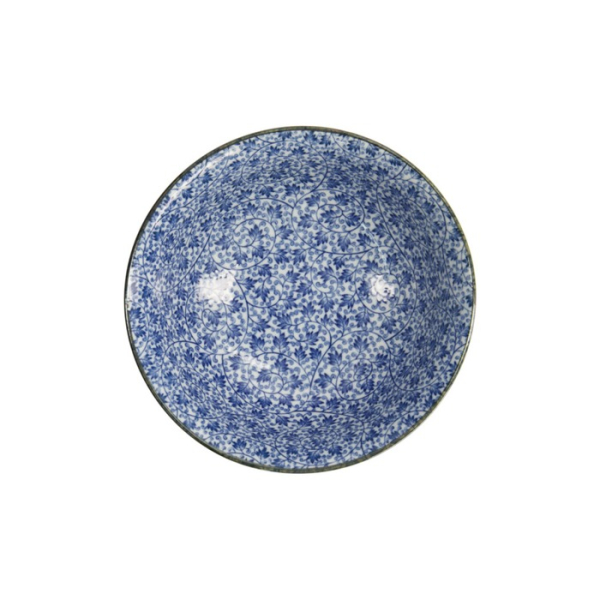 Ramenschale Hana Blue Mixed Bowls Karakusa, Porzellan, 1,2 l, Art.-Nr. 16539