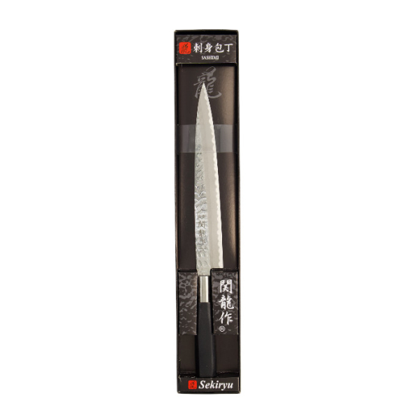 TDS,  Edelstahl-Kochmesser Sashimi (Filetiermesser), Kitchenware, gehämmerter Stil, 210 mm, Artikelnr.: 16603