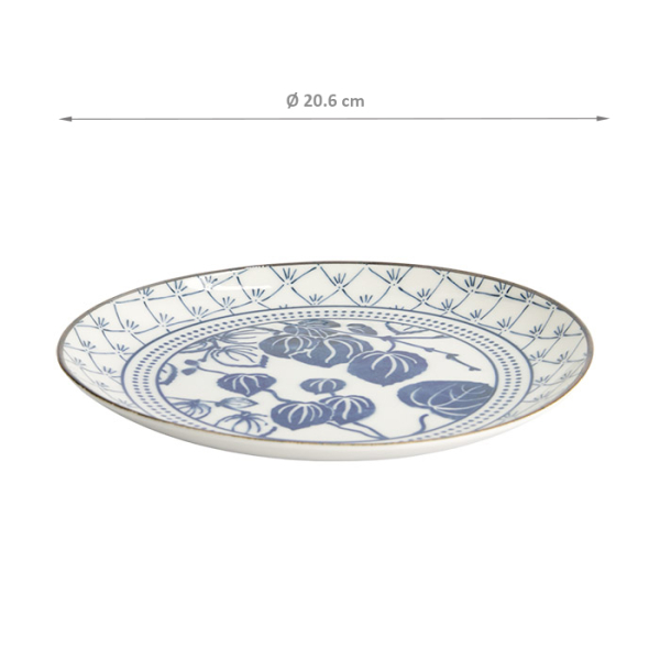 TDS, Plate, Flora Japonica, Ivy, Ø 20.6 x 2.2 cm - Item No. 16719