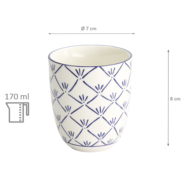 TDS, Teebecher, Flora Japonica, Maple, Ø 6,7 x 7,7 cm 170 ml - Art Nr: 16725