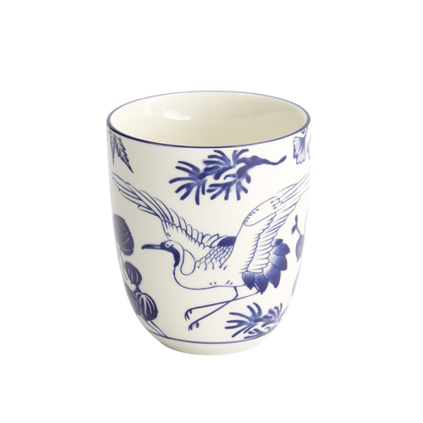 Tea Cup Flora Japonica Crane, Porcelain, 170 ml, Item No. 16726