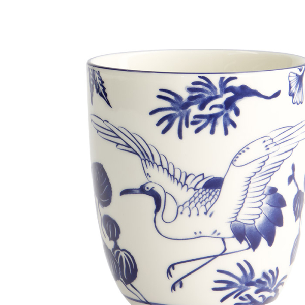 Tea Cup Flora Japonica Crane, Porcelain, 170 ml, Item No. 16726