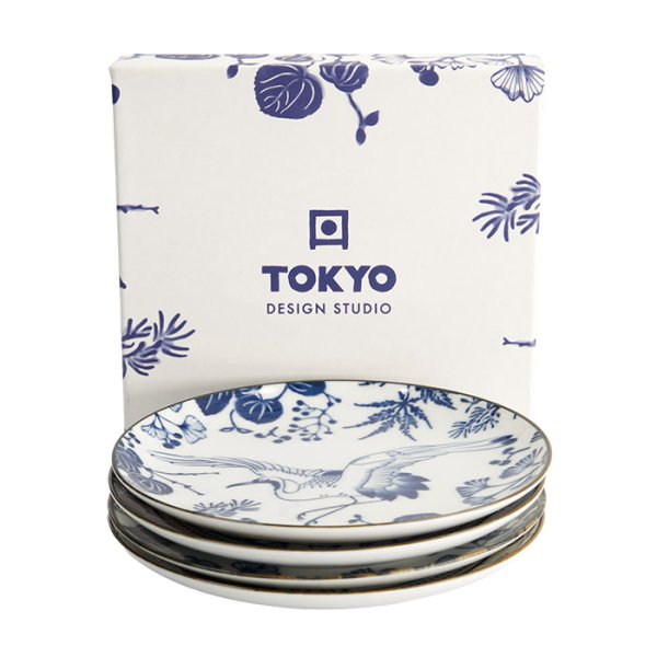 4 pcs Plate Set at Tokyo Design Studio (picture 1 of 8)