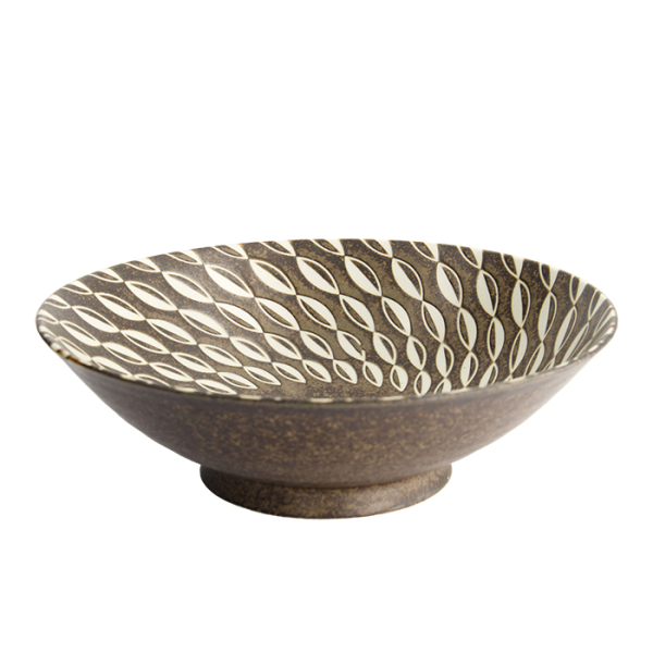 TDS, Noodle Bowl, Mixed Bowls Ohachi, Black, Ø 25.4 x 7.8 cm 1600 ml, Item No. 16868