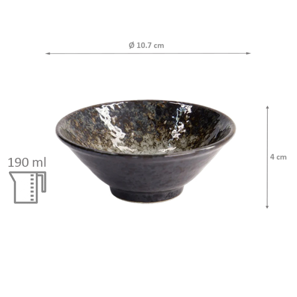 TDS, Schale, Mino Yaki, Ø 10,7x4cmh 190ml, Art.-Nr. 16881