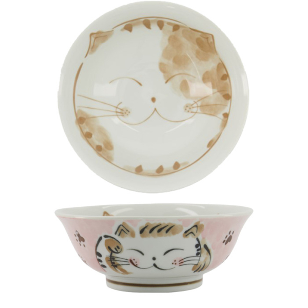 Fuku Cat Neko Reis Schale bei Tokyo Design Studio (Bild 1 von 5)