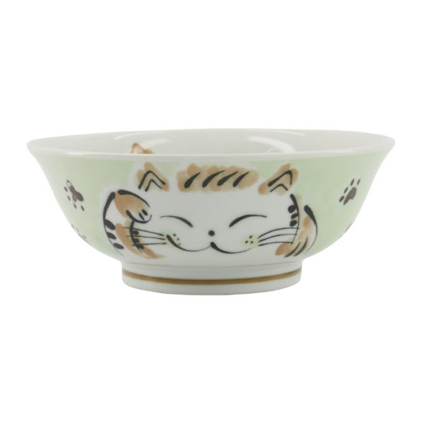 Fuku Cat Neko Reis Schale bei Tokyo Design Studio (Bild 3 von 5)