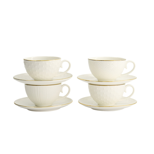 4 pcs Mug Set with saucers at Tokyo Design Studio (picture 13 of 14)