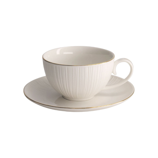 Nippon White 4 Tassen Set mit Untertassen bei Tokyo Design Studio (Bild 2 von 14)