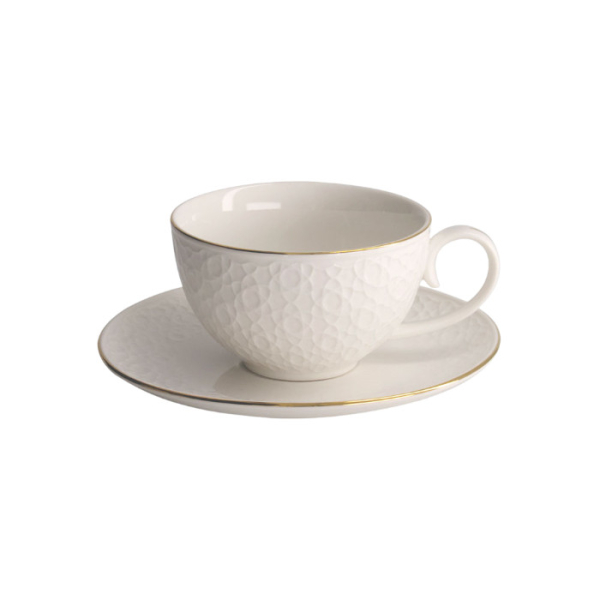 Nippon White 4 Tassen Set mit Untertassen bei Tokyo Design Studio (Bild 4 von 14)
