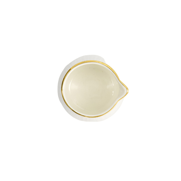 TDS, Milk Jar, Nippon White, Lines, 5.5 x 5.7 cm 100 ml - Item No. 16986