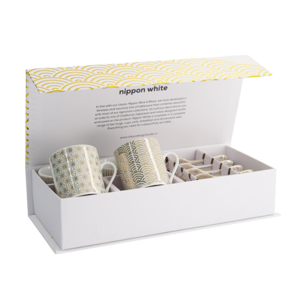 TDS, Espresso Set, Nippon Gold, 12-piece set, Item No. 17154