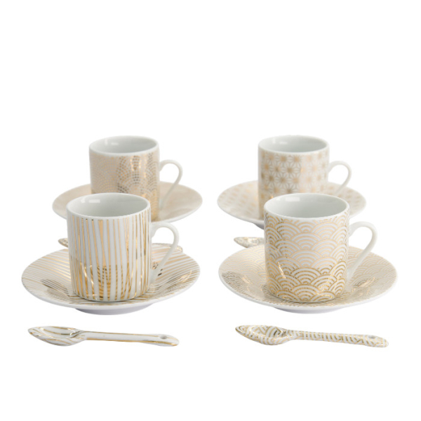 TDS, Espresso Set, Nippon Gold, 12-tlg., Art.-Nr. 17154