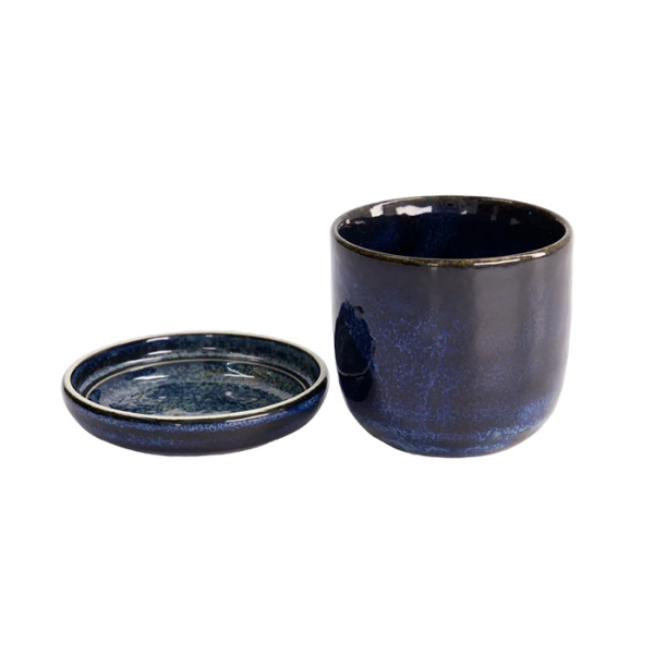 TDS, Teebecher (Chawanmushi Cup), Cobalt Blue, 7.6x6.8 cm (200 ml), Art.-Nr. 17402