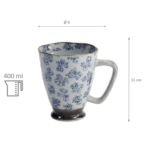 TDS, Tasse, Golden Fish, Ø 9 x 11 cm, 400 ml, Art.-Nr. 17721