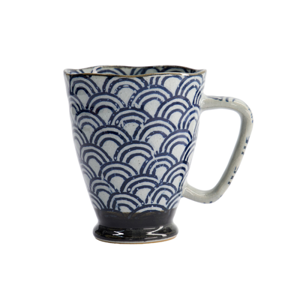 TDS, Mug, Wave, Ø 9 x 11 cm, 400 ml, Item No. 17722