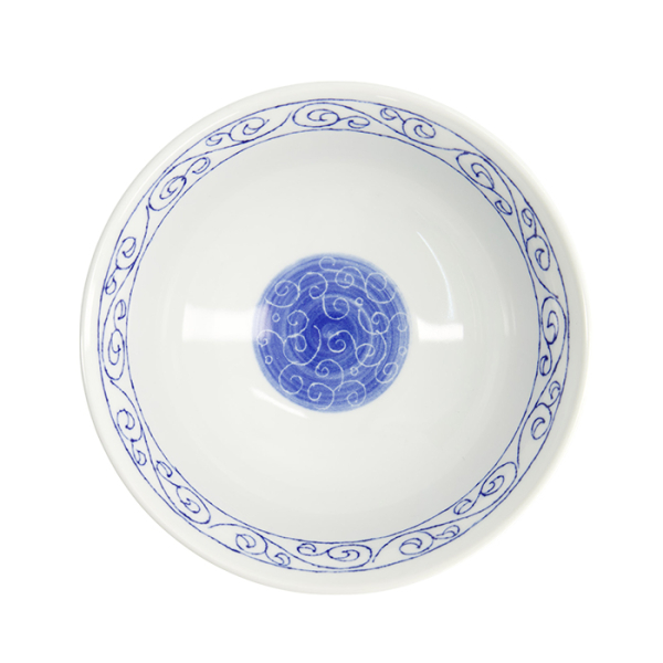 TDS, Ramen Bowl, Mixed Bowls Kotobuki Blue, Ø 21.5 x 9 cm, Item No. 17745