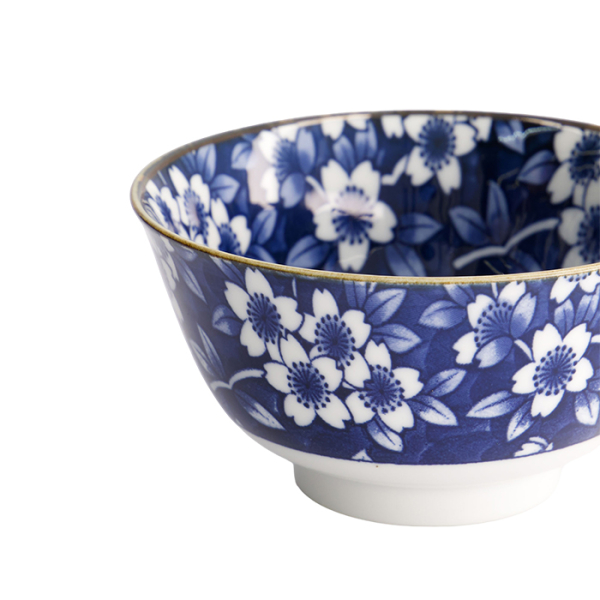TDS, Bowl, Tokyo Blue, Mixed Bowls, Sakura, Ø 12.8 x 6.5 cm, 400 ml, Item No. 17762