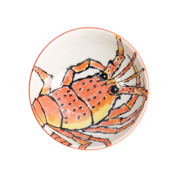 TDS, Sauce Bowl, Seafood, Ø 9.5 x 3 cm 150 ml, Lobster, Red - Item No. 17774