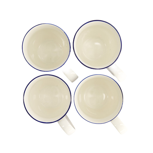TDS, Mug Set, 4-piece set, Giftset, Nippon Blue, Ø 8.5 x 10.2 cm 380 ml, Item No. 17989
