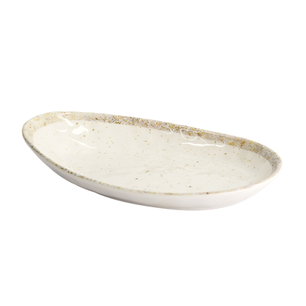TDS, Teller, Melamine Earthware, 28.4x19x5.1cm, Item No. 18228