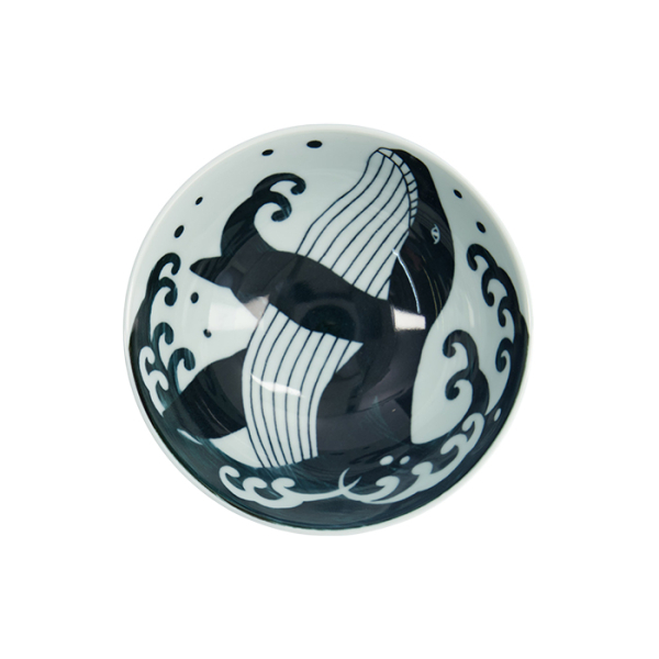 TDS, Bowl, Kawaii Ohira Whale, Ø 14.4 x 6.8 cm 450 ml, Item No. 18328