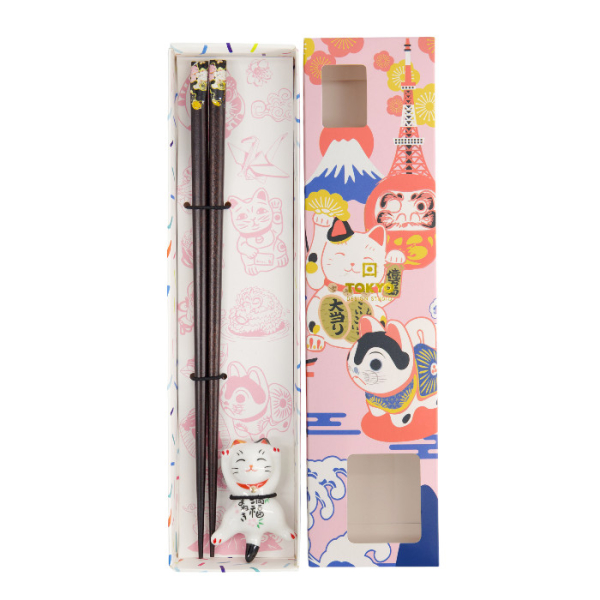Giftset Chopsticks including Rest at Tokyo Design Studio