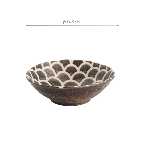 Iga Matte Mermaid Design Bowl at Tokyo Design Studio (picture 5 of 5)