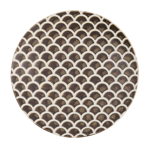 TDS, Teller, Iga Matte Mermaid Design, Ø 25 cm, Art.-Nr. 20333