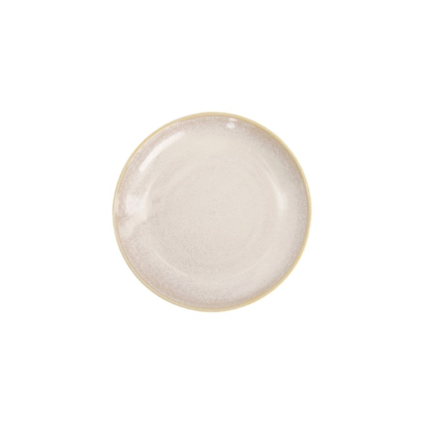 Plate Titanium Matte White, Porcelain, Ø 16.5 cm, Item No. 20370