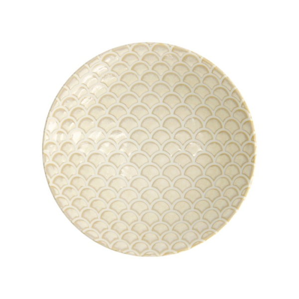 Schale Salatschüssel Titanium Matte Meerjungfrau-Design, Porzellan, 1,4 L, Art.-Nr. 20371