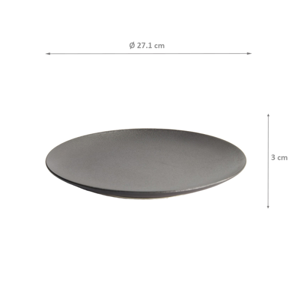TDS, Coupe-Teller, Yuzu Black, Ø 27,1x3cm , Art.-Nr. 20378