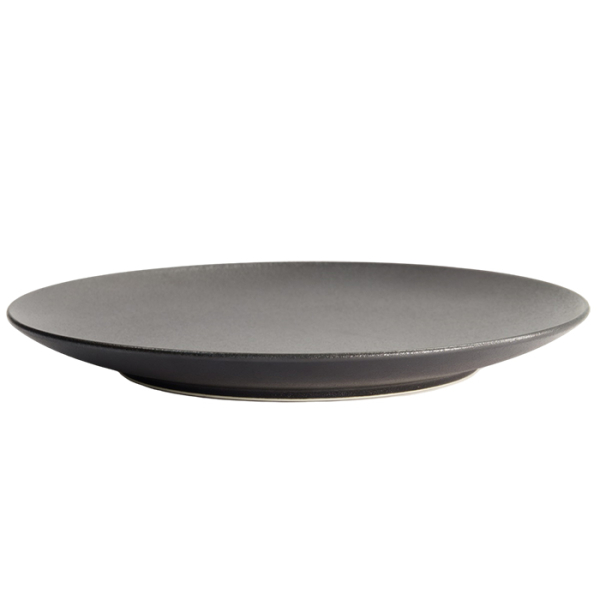 Ø 27.1x3cm Yuzu Black Coupe Plate at Tokyo Design Studio (picture 4 of 6)