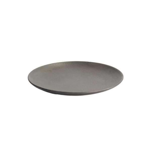 Ø 15.2x1.7cm Yuzu Black Coupe Plate at Tokyo Design Studio (picture 2 of 6)