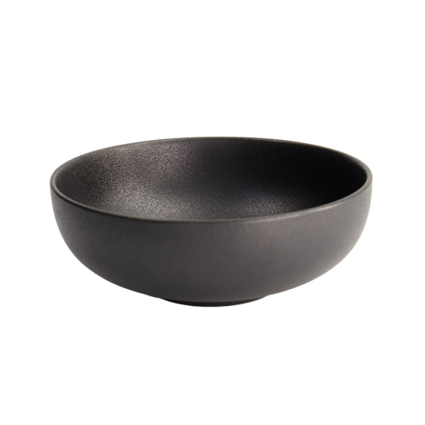 Yuzu Schwarz Runde Schale Ø 18.9x7cm 1000ml Schale bei Tokyo Design Studio (Bild 2 von 6)