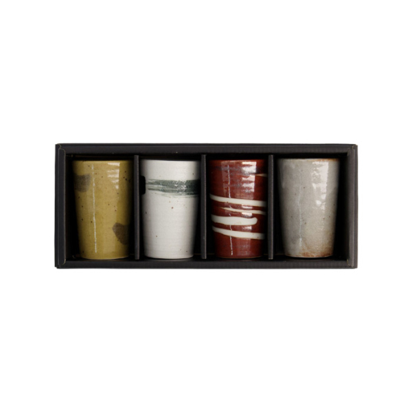 Ø 5.3x8.3cm 4 Tee-Tassen Geschenkset bei Tokyo Design Studio (Bild 2 von 2)