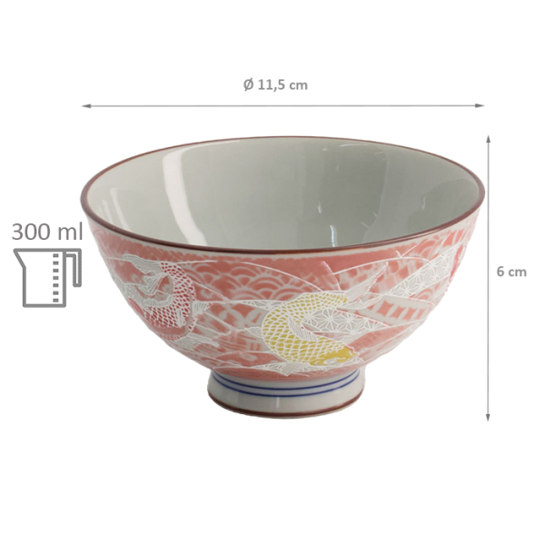 Kawaii Carp Rice Bowl at Tokyo Design Studio (picture 5 of 5)