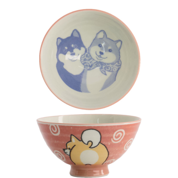 Kawaii Shiba-Dog Reis-Schale bei Tokyo Design Studio (Bild 1 von 5)