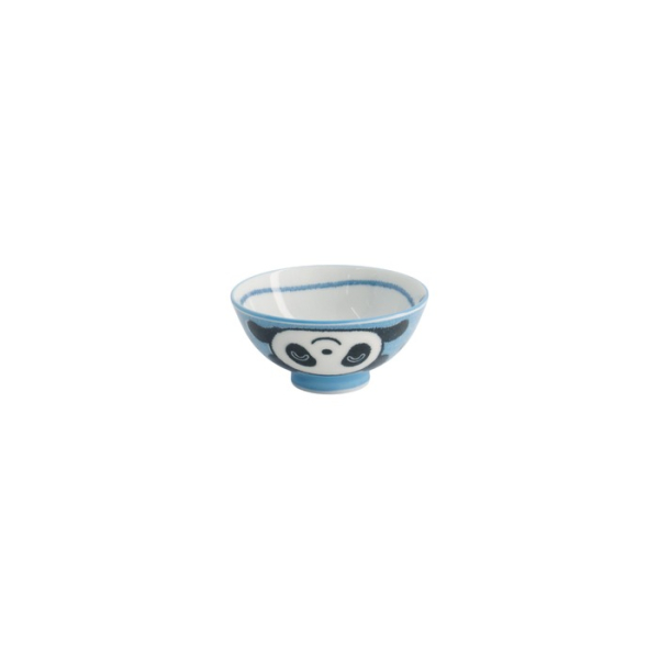 Rice Bowl Kawaii Panda Blue, Porcelain, Ø 10.5 cm, Item No. 21000