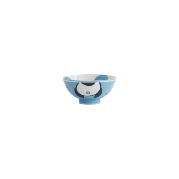 Rice Bowl Kawaii Panda Blue, Porcelain, Ø 10.5 cm, Item No. 21000