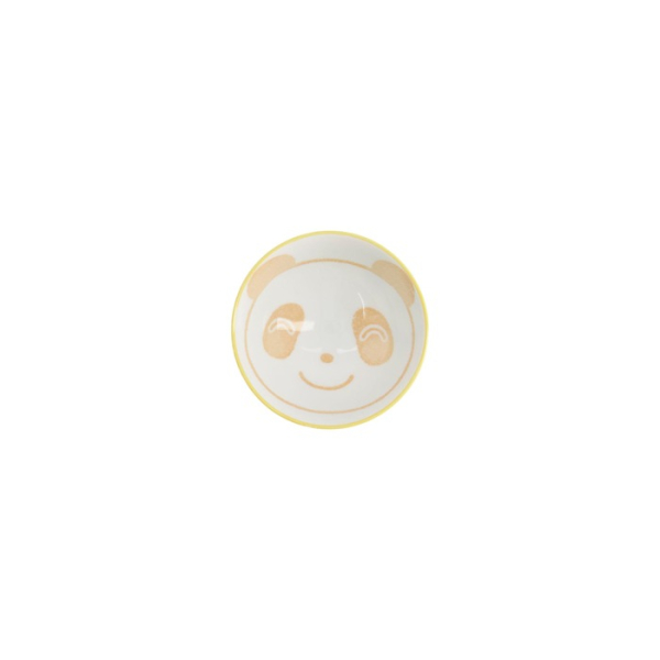 Rice Bowl Kawaii Panda Yellow, Porcelain, Ø 10.5 cm, Item No. 21001