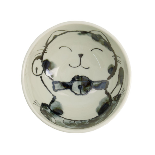 TDS, Rice Bowl, Kawaii Cat, Ø 16x8 cm, 600ml - Item No. 21026