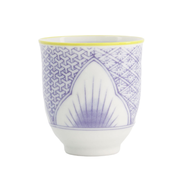 TDS, Cup, Lily Flower, Purple, Ø 7.8x8.2cm 250ml  - Item No: 21146