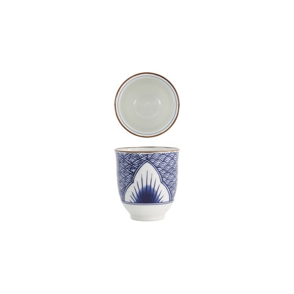 Mug Lily Flower Blue, Porcelain, 250 ml