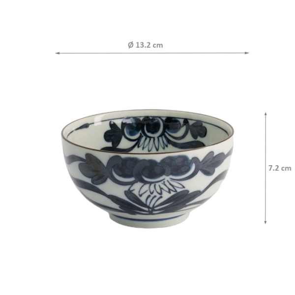 TDS, Bowl, Mixed Bowls Kodai Soka, Ø 13.2 cm x 7.2 cm, Item No. 21187
